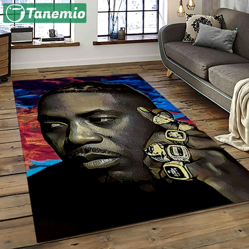 Nasir rapper hiphop music retangle carpet area rug home decor best gift for fan and friends na3 Rectangle Rug