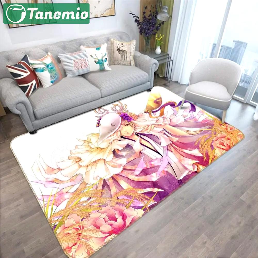 Natsume anime 25 area rug living room and bed room rug rug regtangle carpet floor decor home decor Rectangle Rug