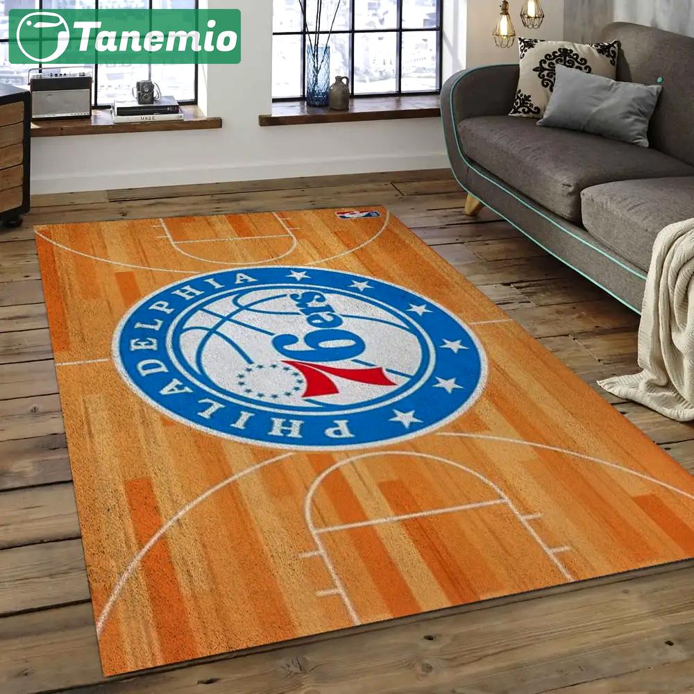 Nba charlotte hornets basketball legend team logo rectangle area ch06 Rectangle Rug