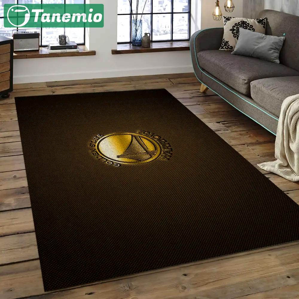 Nba golden state warriors basketball legend team logo rectangle area gsw19 Rectangle Rug