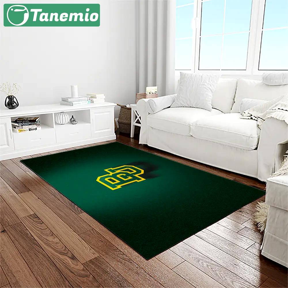 Ncaa baylor bears sport basketball and foolball team logo rectangle area rug bb30 Rectangle Rug