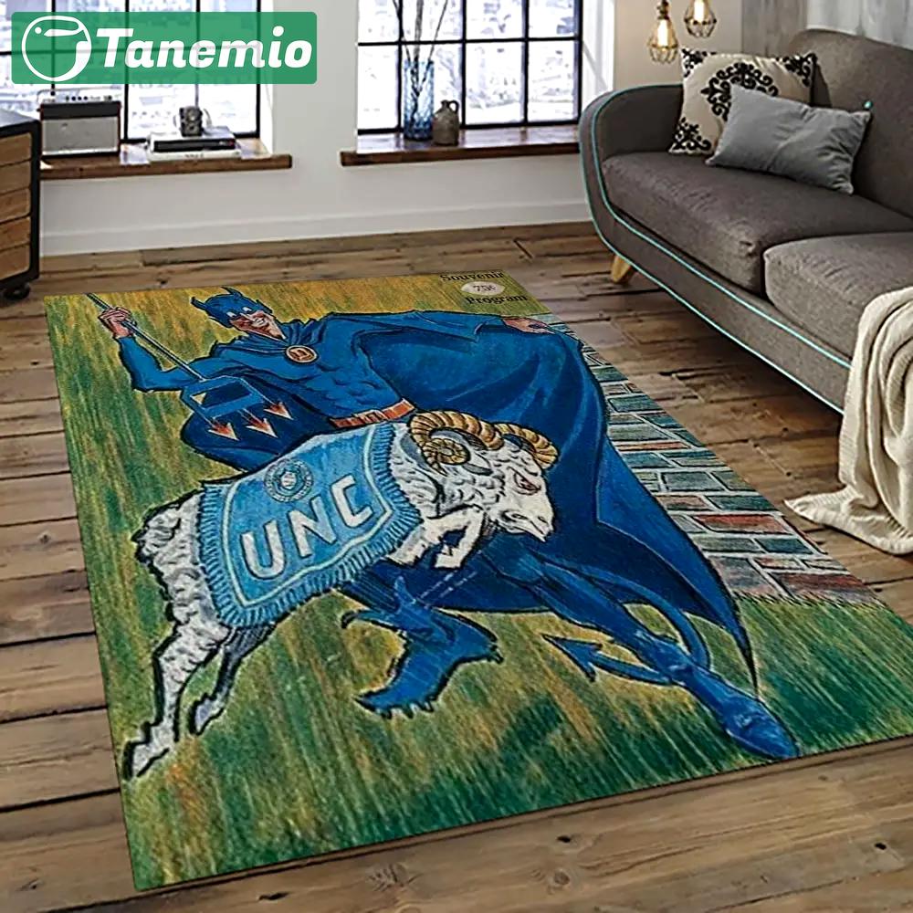 Ncaa duke blue devils football team logo sport carpet area rug home decor best gift for friends dkbd2 Rectangle Rug