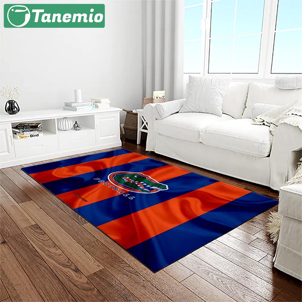 Ncaa florida gators college sport basketball and foolball team logo rectangle area rug fg05 Rectangle Rug