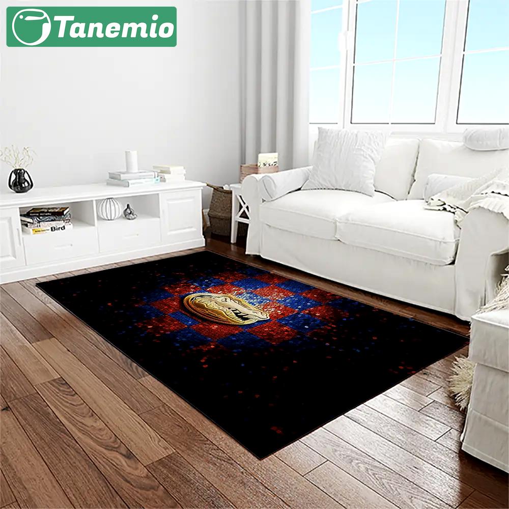 Ncaa florida gators college sport basketball and foolball team logo rectangle area rug fg06 Rectangle Rug