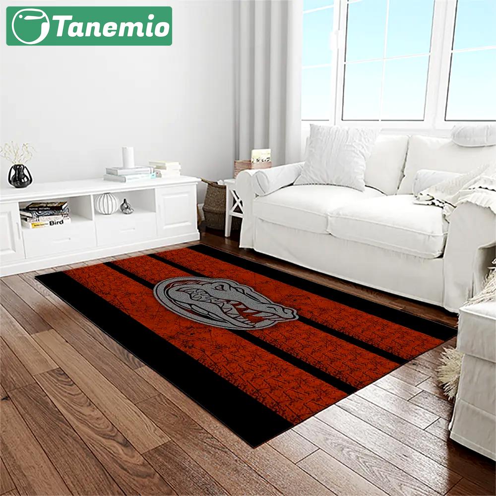 Ncaa florida gators college sport basketball and foolball team logo rectangle area rug fg09 Rectangle Rug