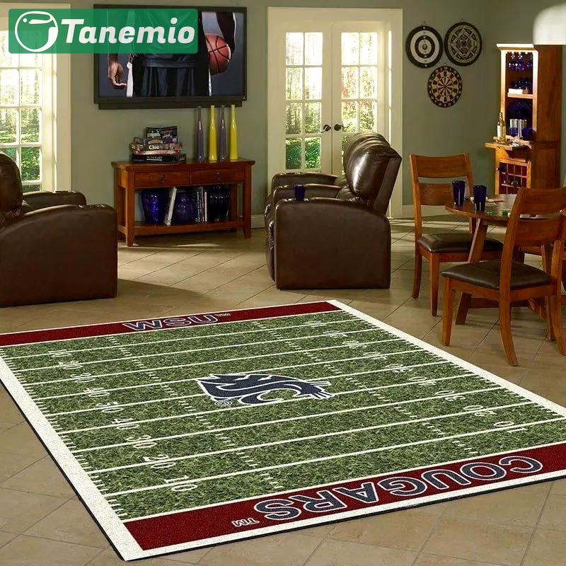Ncaa washington state cougars area rug living room carpet regtangle carpet 2 Rectangle Rug
