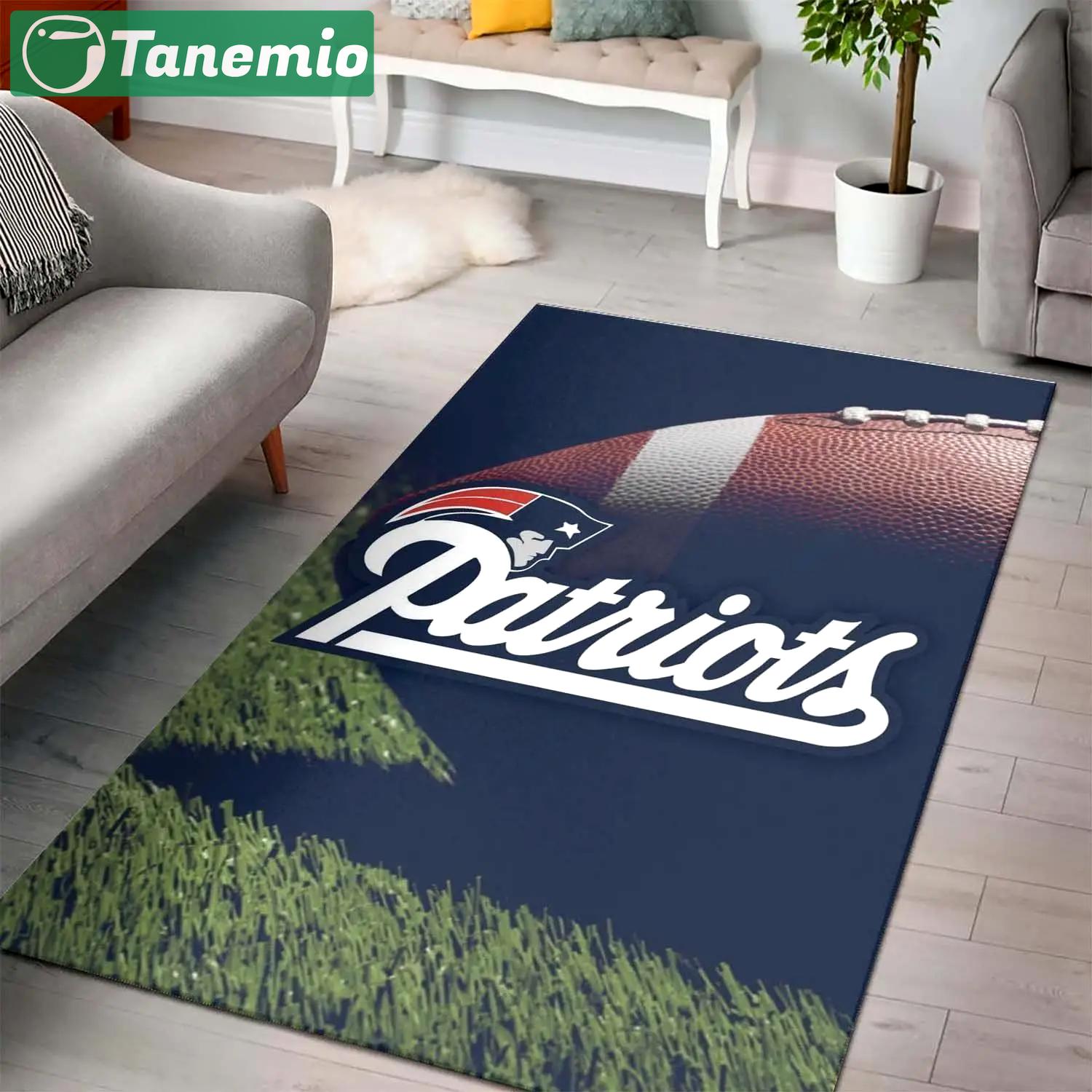 New england patriots nfl football carpet living room rug regtangle carpet v788 Rectangle Rug