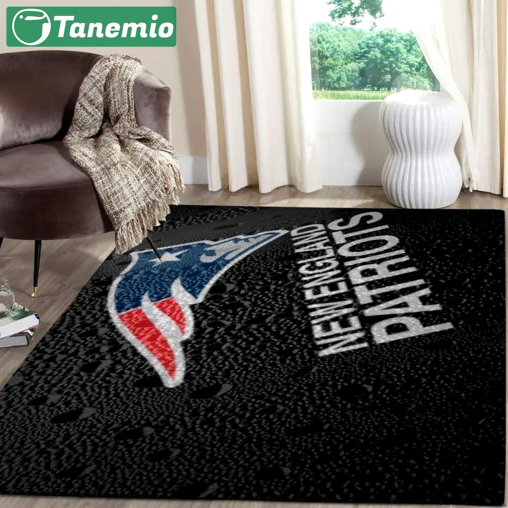 New england patriots nfl football carpet living room rug regtangle carpet v798 Rectangle Rug