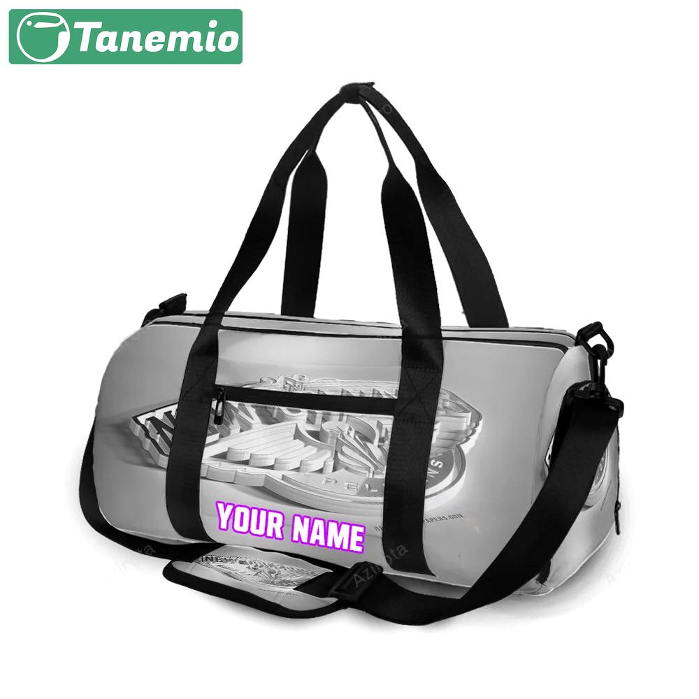 New orleans pelicans emblem v20 personalized name travel bag gym bag 1493 Travel Bag