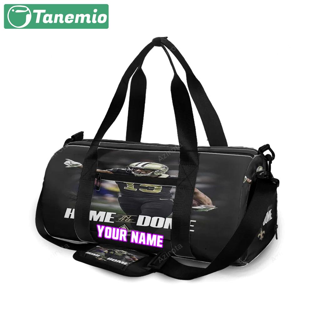 New orleans saints michael thomas2 personalized name travel bag gym bag 1958 Travel Bag