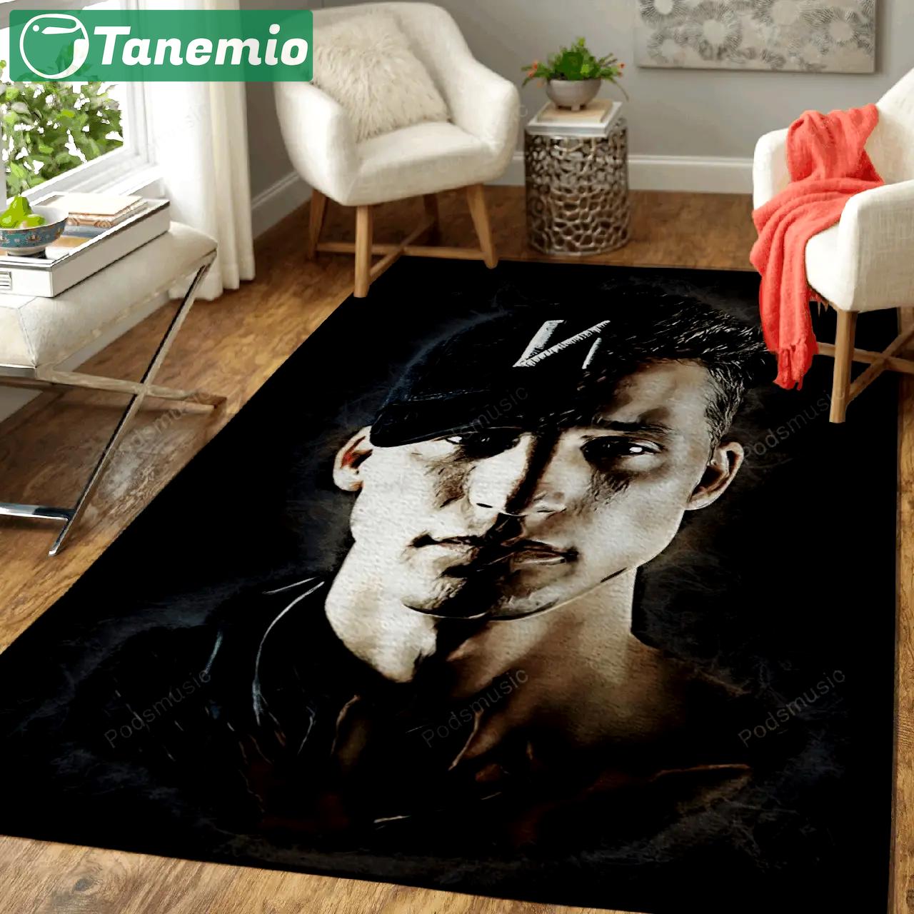 Nf rap compilation music art art for fans area rug living room carpet rug regtangle carpet floor decor home decor Rectangle Rug
