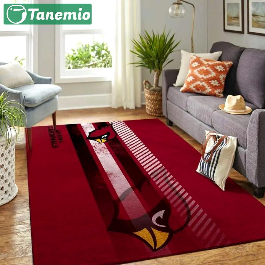 Nfl arizona cardinals area rug living room rug home decor 1912243 Rectangle Rug