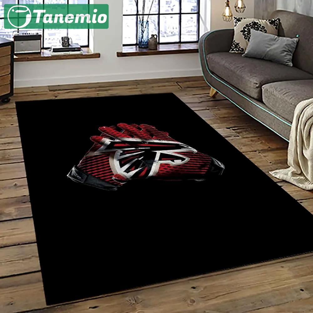 Nfl atlanta falcons football team logo sport carpet area rug home decor best gift for friends atfl8 Rectangle Rug
