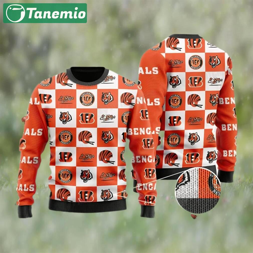 Nfl cincinnati football ugly christmas sweater bengals gifts Christmas Ugly Sweater