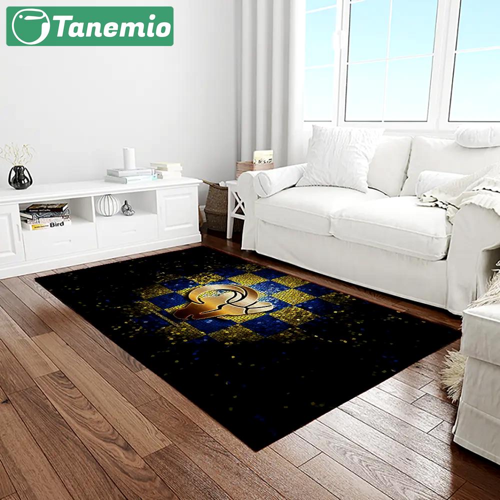Nfl los angeles rams football team logo rectangle area rug lar49 Rectangle Rug