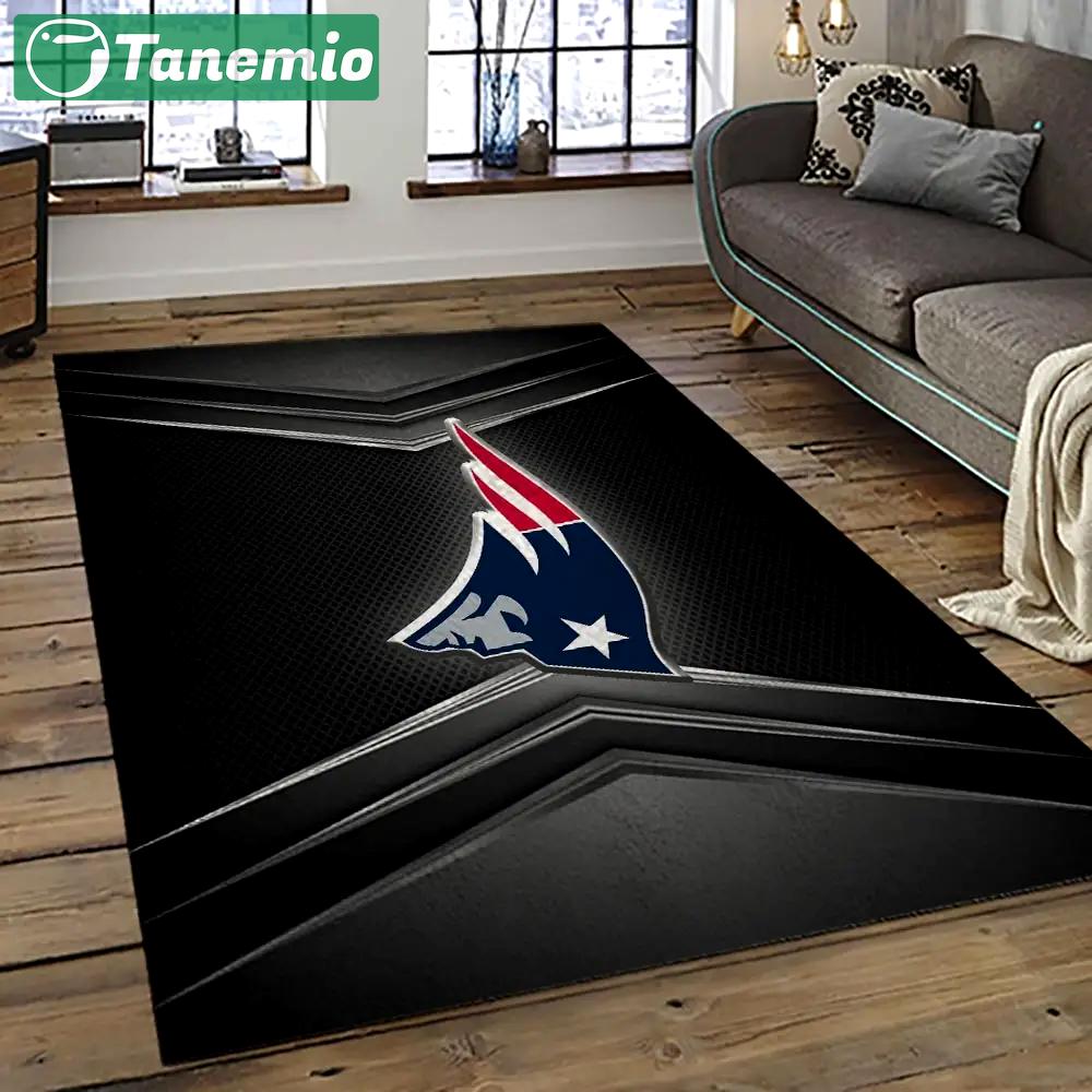 Nfl new england patriots football team logo sport carpet area rug home decor best gift for friends nep46 Rectangle Rug