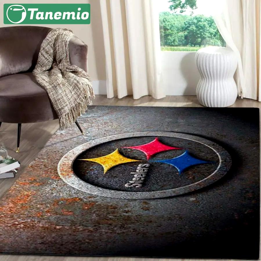 Nfl pittsburgh steelers area rug living room rug home decor 1912248 Rectangle Rug