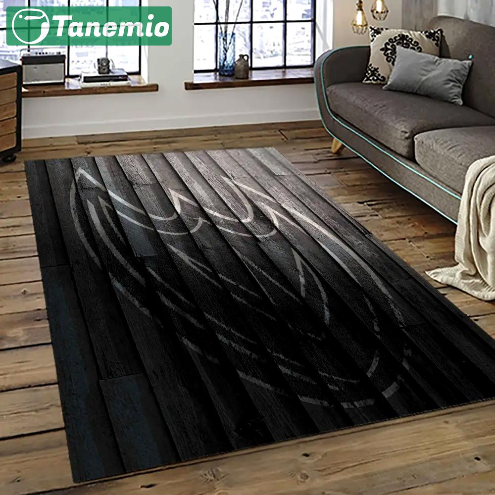 Nhl anaheim ducks ice hockey team logo sport carpet area rug home decor gift the ducks gift for fans gift for son ahd21 Rectangle Rug