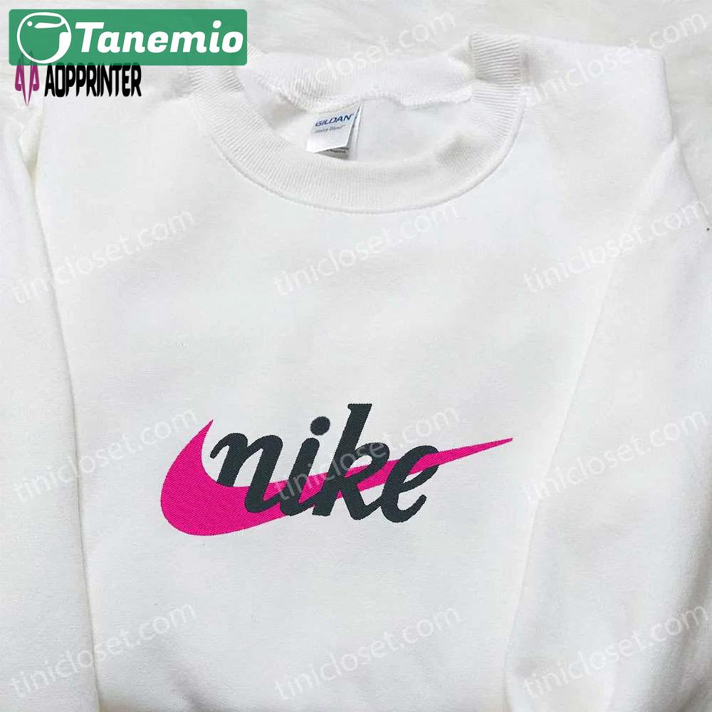 Nike embroidered tshirt: best family gift inspired nike shirt Embroidered Shirt