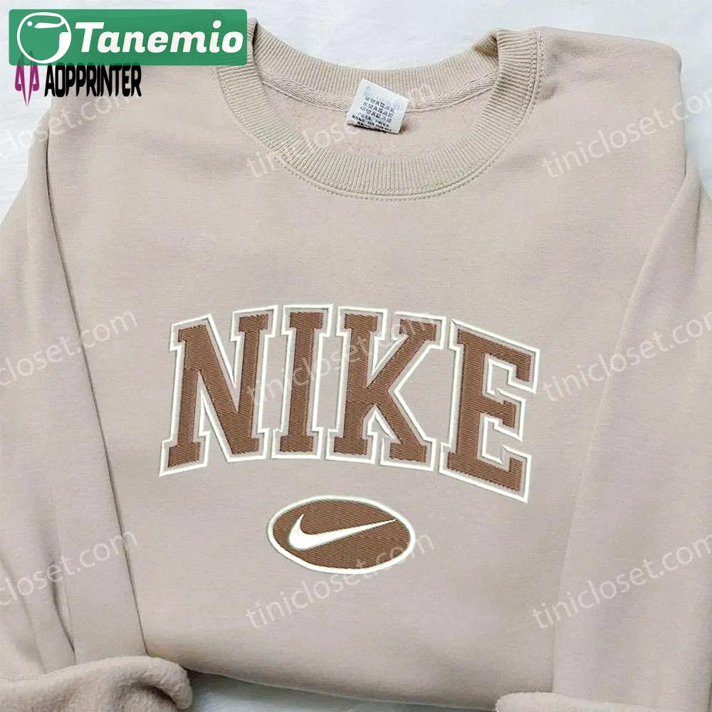 Nike vintage embroidered sweatshirt & shirt: best birthday gift ideas Embroidered Shirt