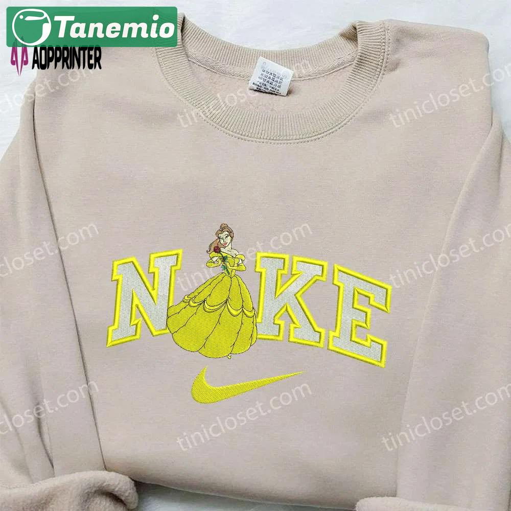 Nike x belle embroidered shirt: beauty and the beast inspired beauty Embroidered Shirt