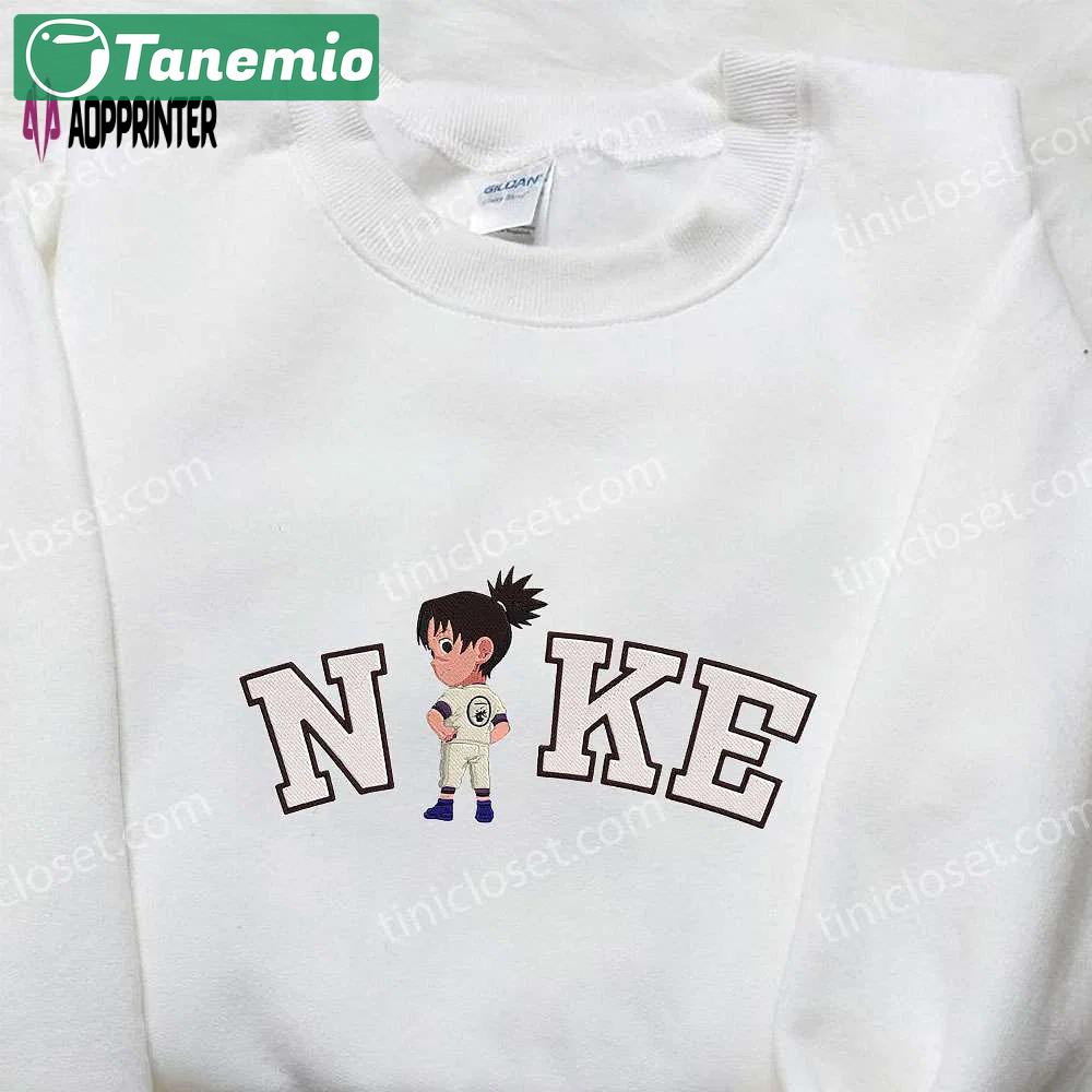 Nike x chibi iruka umino & naruto embroidered shirt: unique nike inspired design Embroidered Shirt