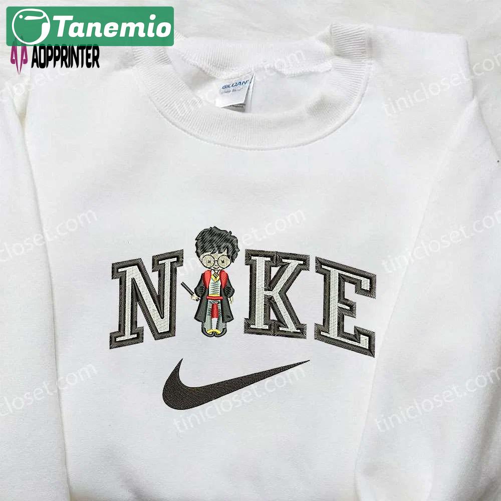 Nike x harry potter embroidered shirt: movie-inspired & nike-inspired designs Embroidered Shirt