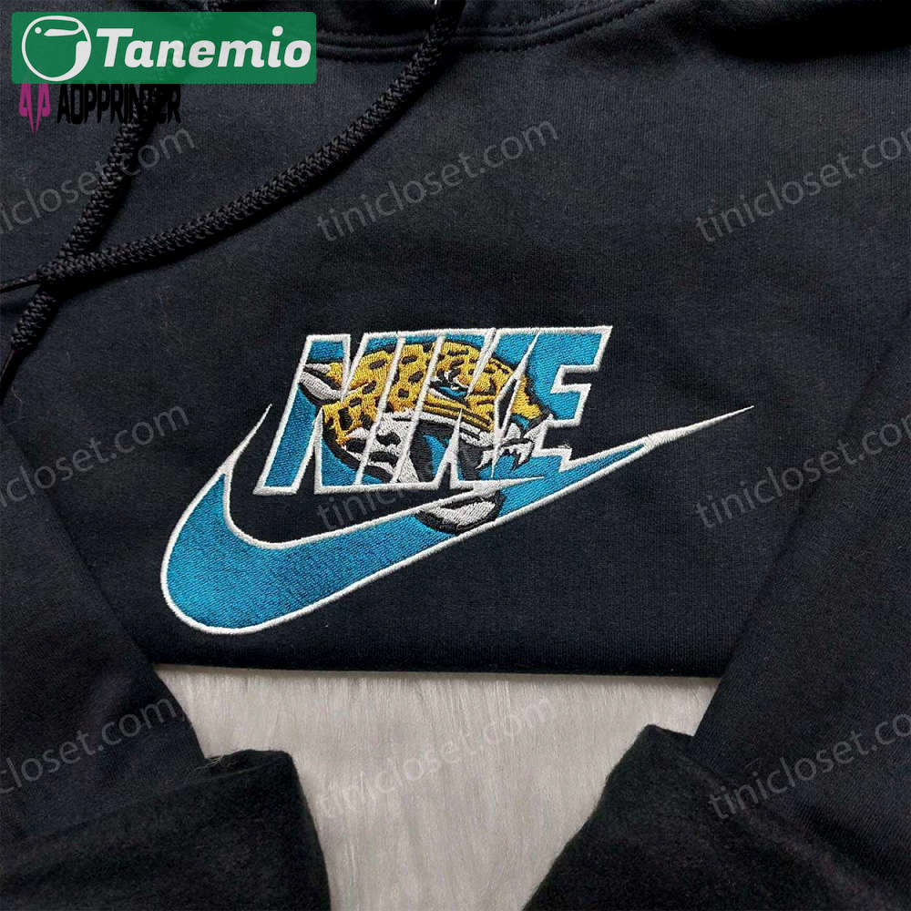 Nike x jacksonville jaguars embroidered shirt nfl fan clothing Embroidered Shirt