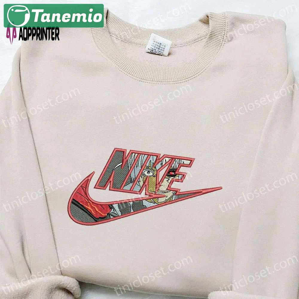 Nike x ken kaneki anime embroidered sweatshirt: tokyo ghoul hoodie perfect family birthday gift Embroidered Shirt