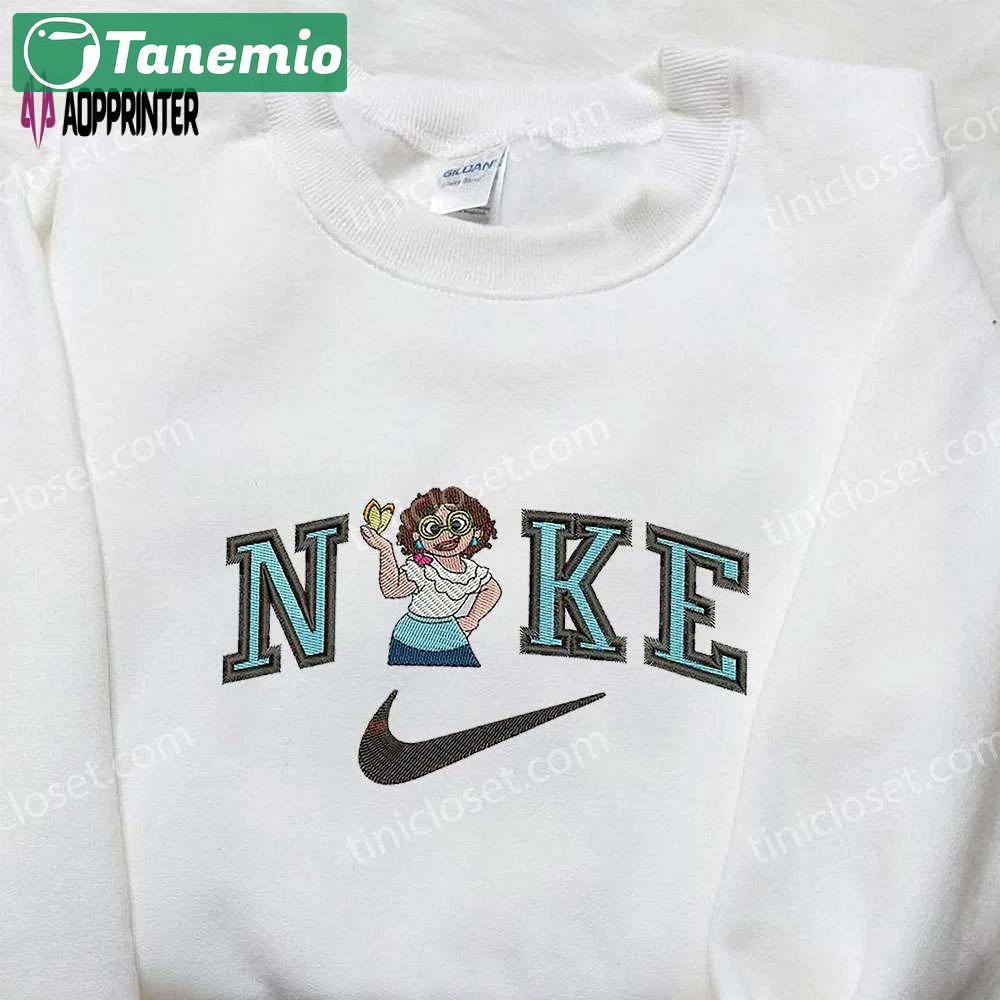 Nike x mirabel madrigal & encanto disney movie embroidered shirts – inspired nike embroidery Embroidered Shirt