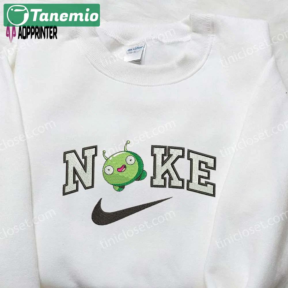 Nike x mooncake final space embroidered shirt – cute nike inspired tee Embroidered Shirt