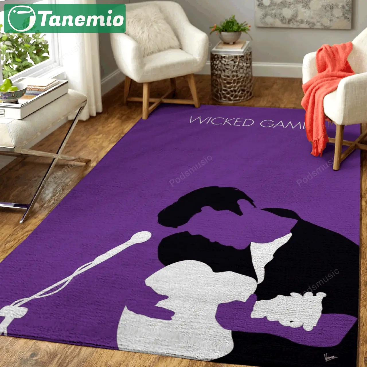 No171 my chris isaak minimal music artwork minimal music artworks art for fans area rug living room carpet rug regtangle decor home decor Rectangle Rug