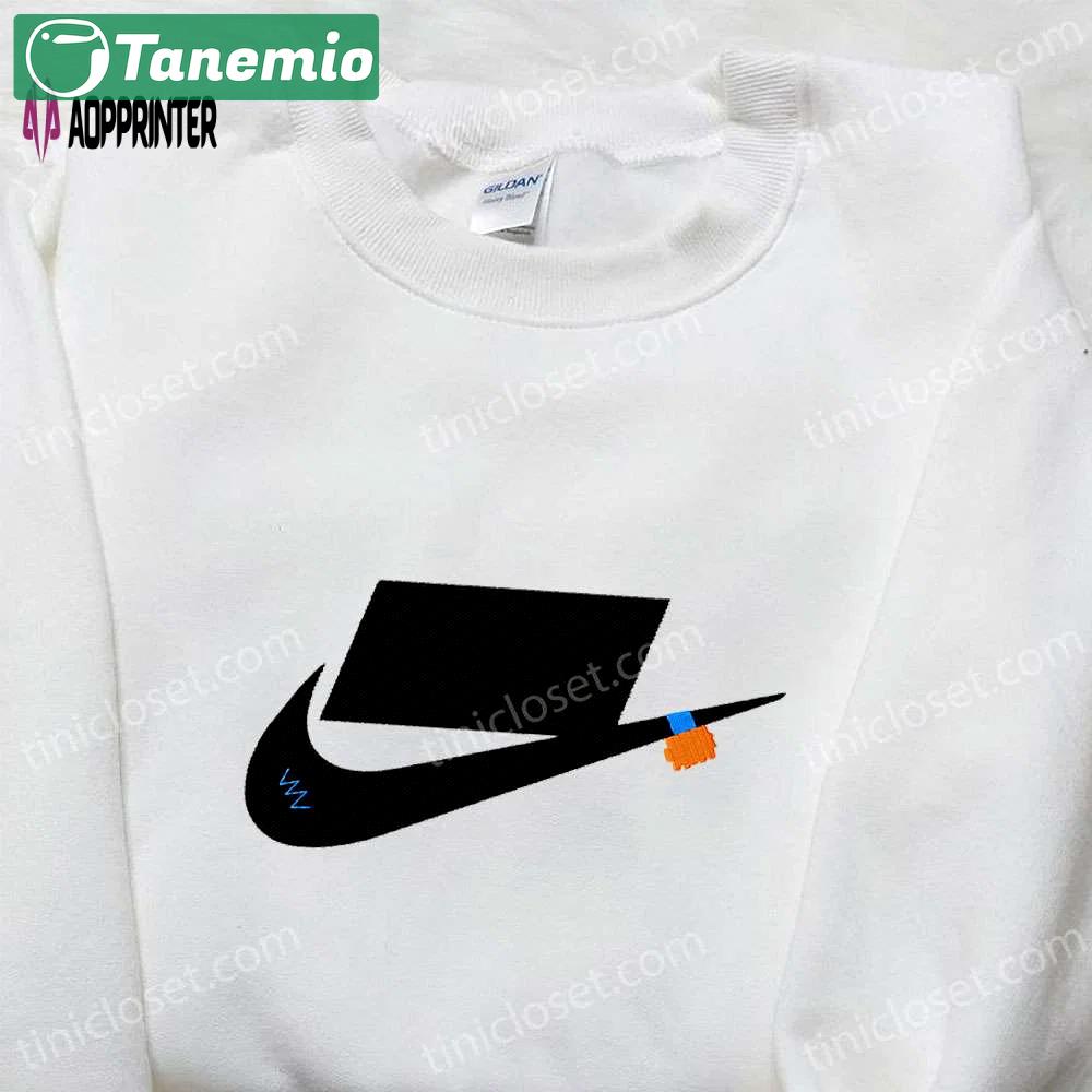 Off white x nike embroidered shirt: best nike-inspired gift for family Embroidered Shirt