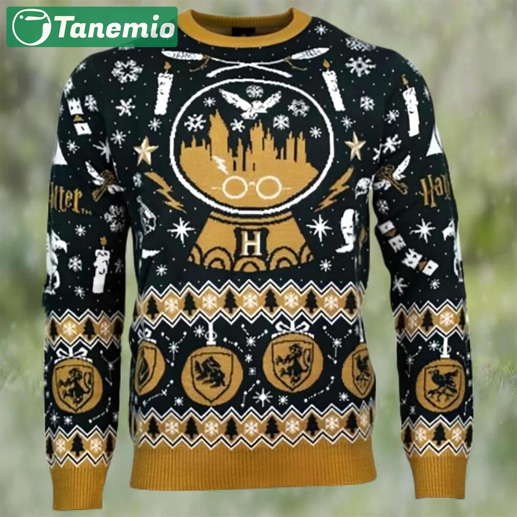 Official harry potter `snow globe ugly christmas sweater Christmas Ugly Sweater