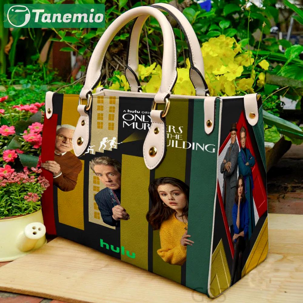 Only murders in the building leather bag for women gift 1283 Women Leather Hand Bag