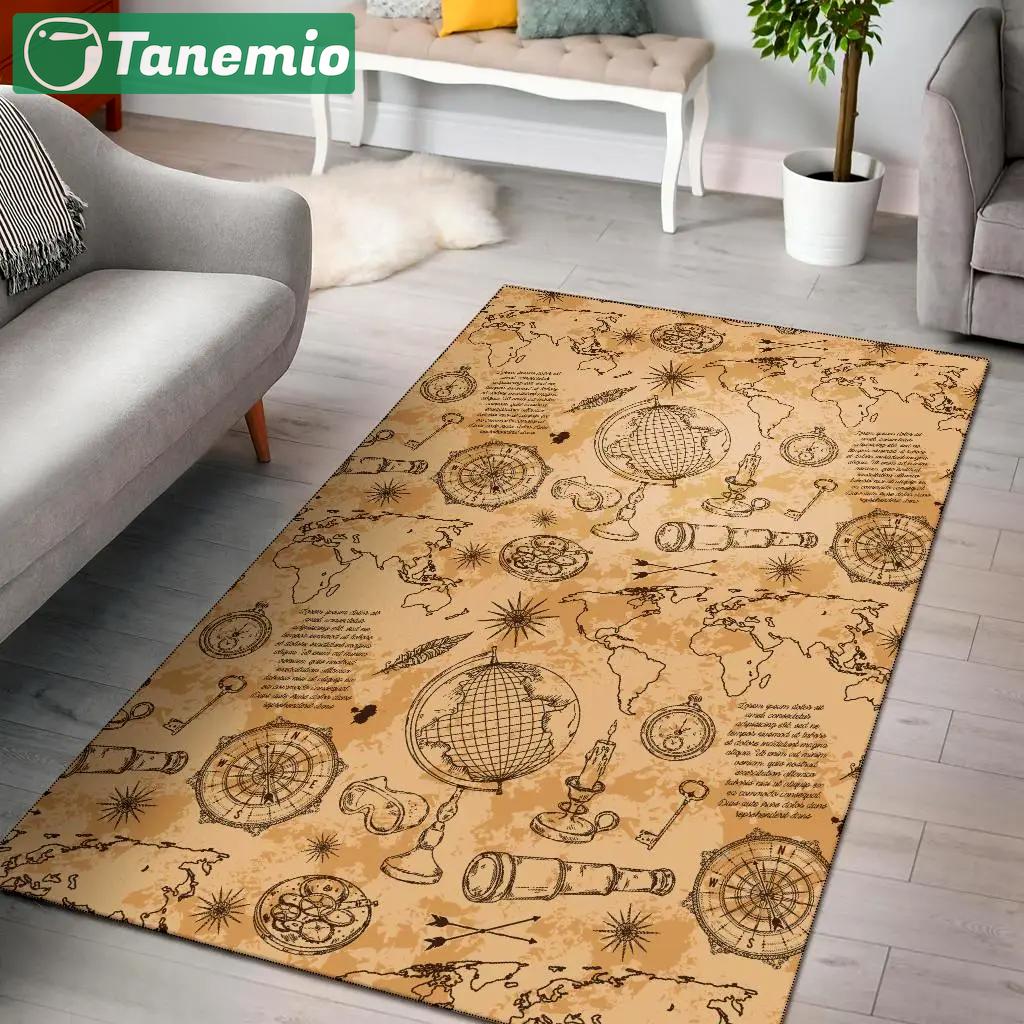 Optometry print pattern area rug living room rug home decor Rectangle Rug