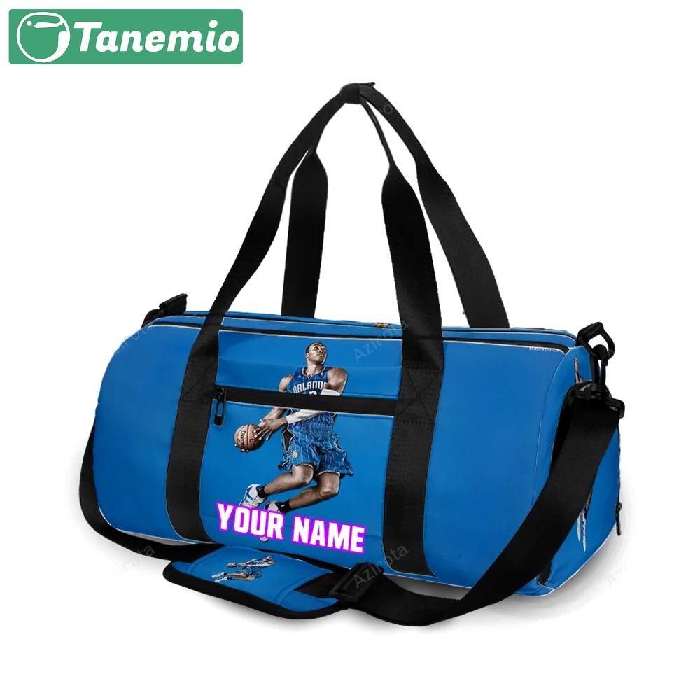 Orlando magic dwight howard3 personalized name travel bag gym bag 1448 Travel Bag