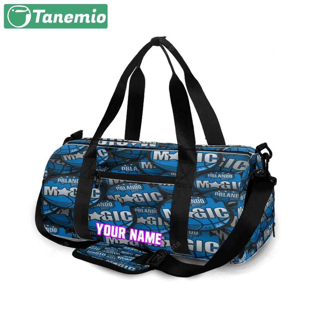 Orlando magic3 personalized name travel bag gym bag 2225 Travel Bag