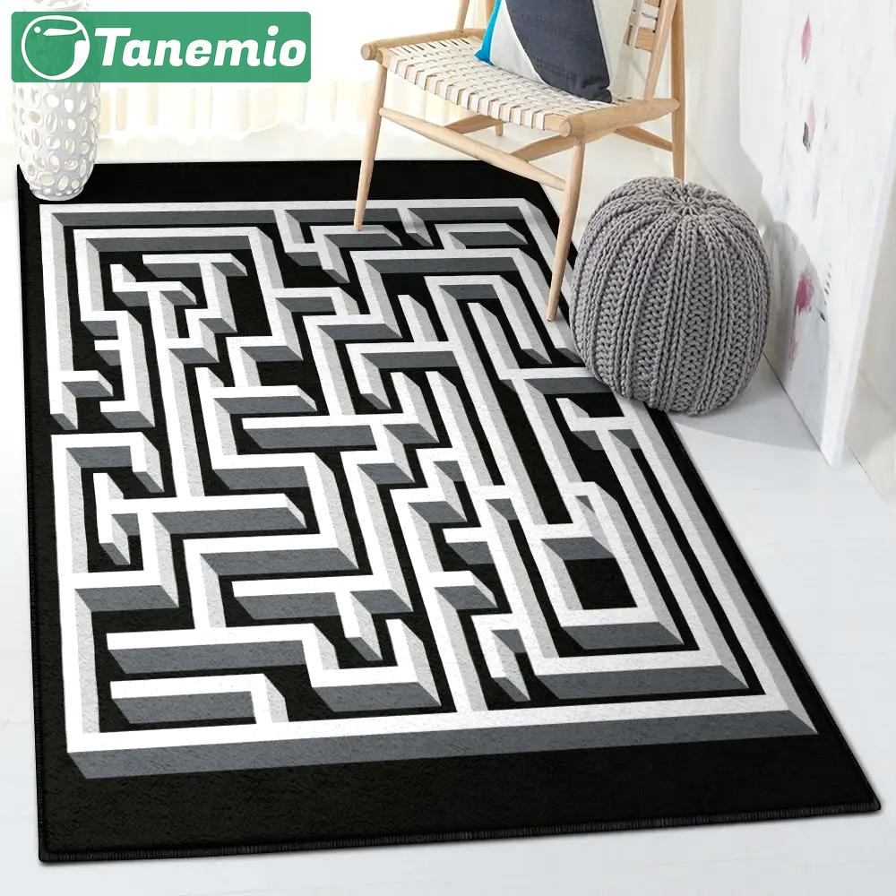 Outdoor carpet, maze rug Rectangle Rug