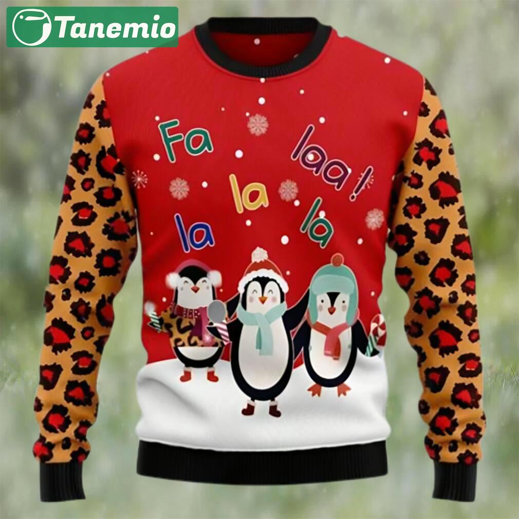 Penguin christmas song cute penguin ugly christmas sweater Christmas Ugly Sweater