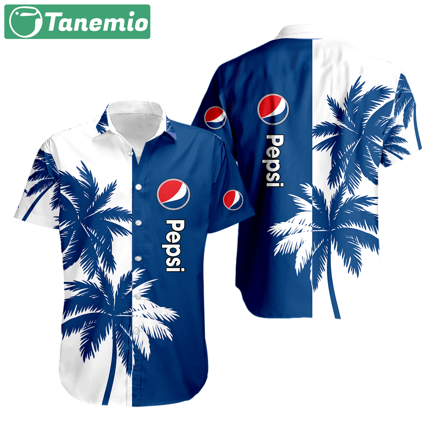 Pepsi new limited edition all over print hawaiian shirt Hawaii Shirt Shorts & Flip Flops