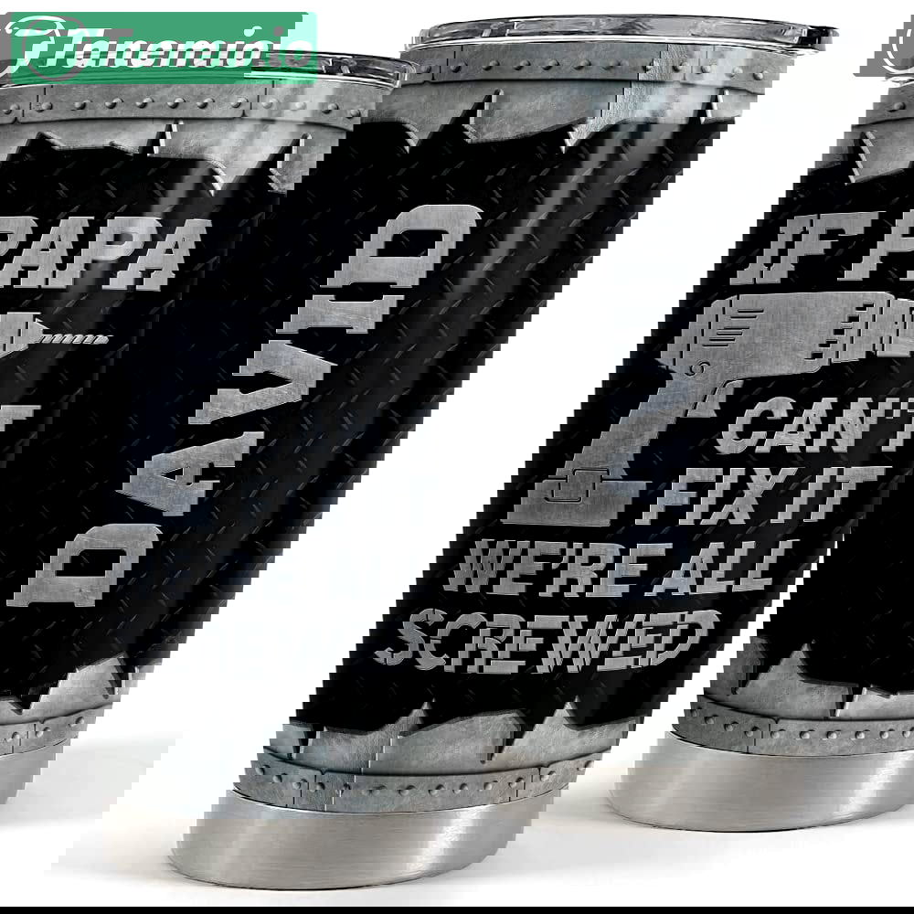 Personalized dad tumbler funny gifts screwed father day gift Personalized Tumbler