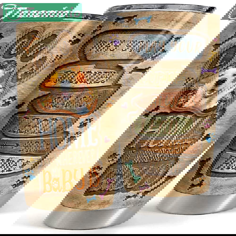 Personalized dog photo tumbler engraved drawing tumblers for lover Personalized Tumbler