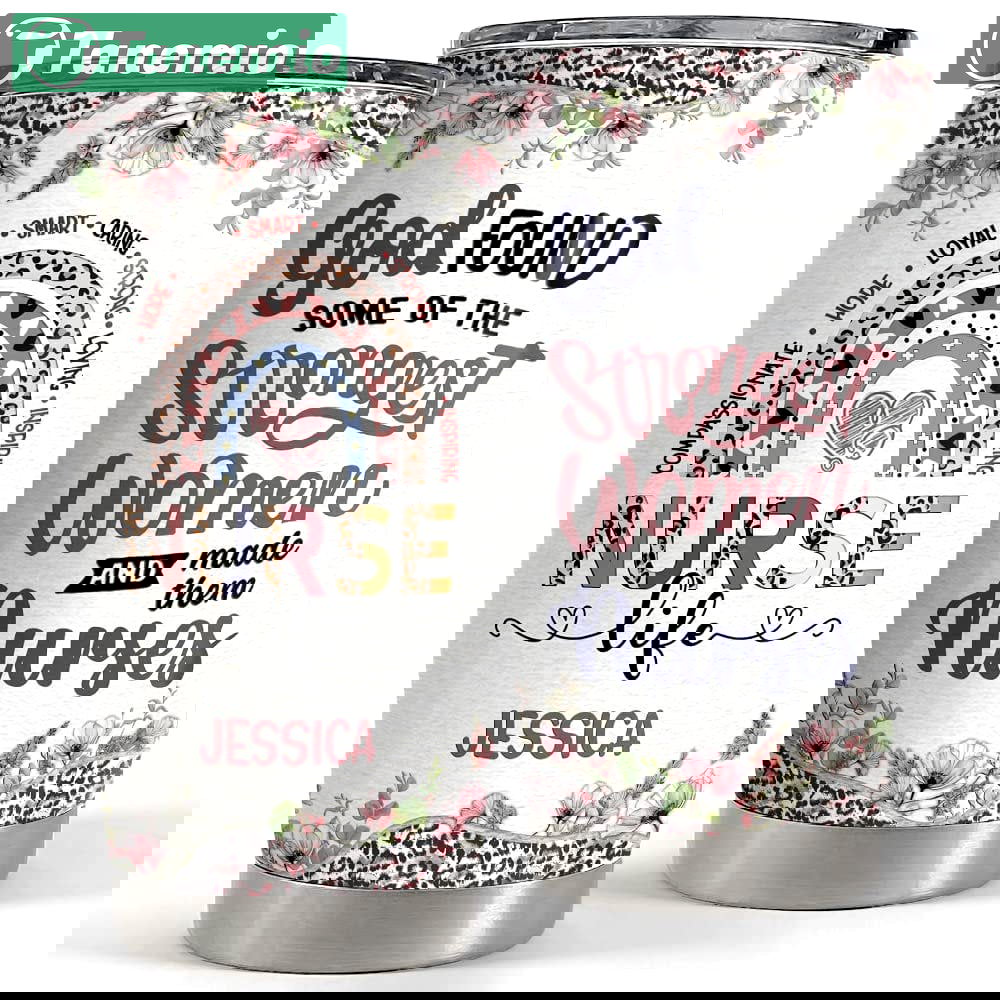 Personalized nurse tumbler nurse life appreciation gifts for nurshes Personalized Tumbler