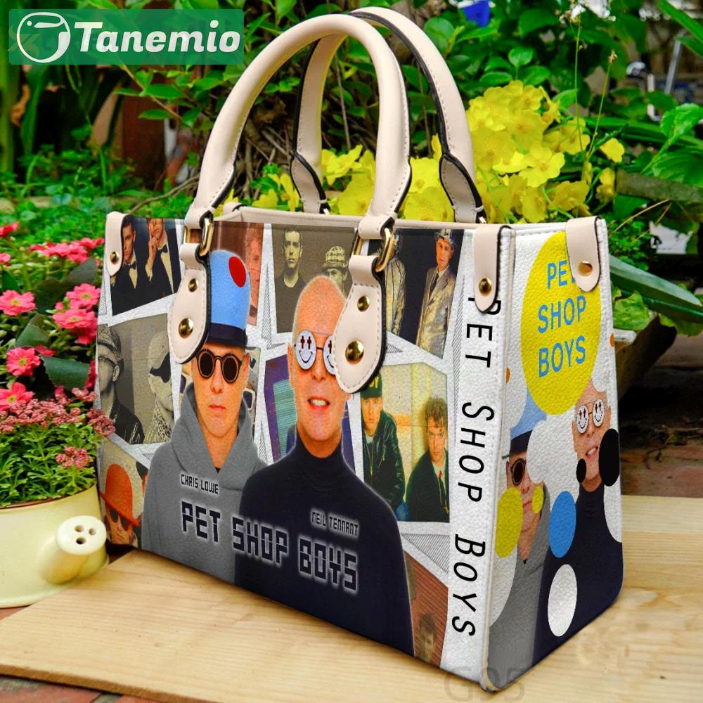 Pet shop boys g1leather bag for women gift 1062 Women Leather Hand Bag