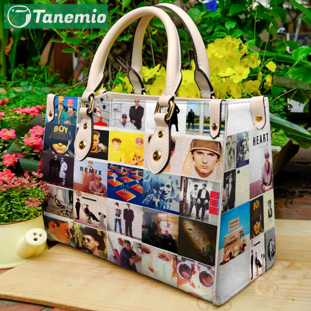 Pet shop boys leather bag for women gift 1131 Women Leather Hand Bag