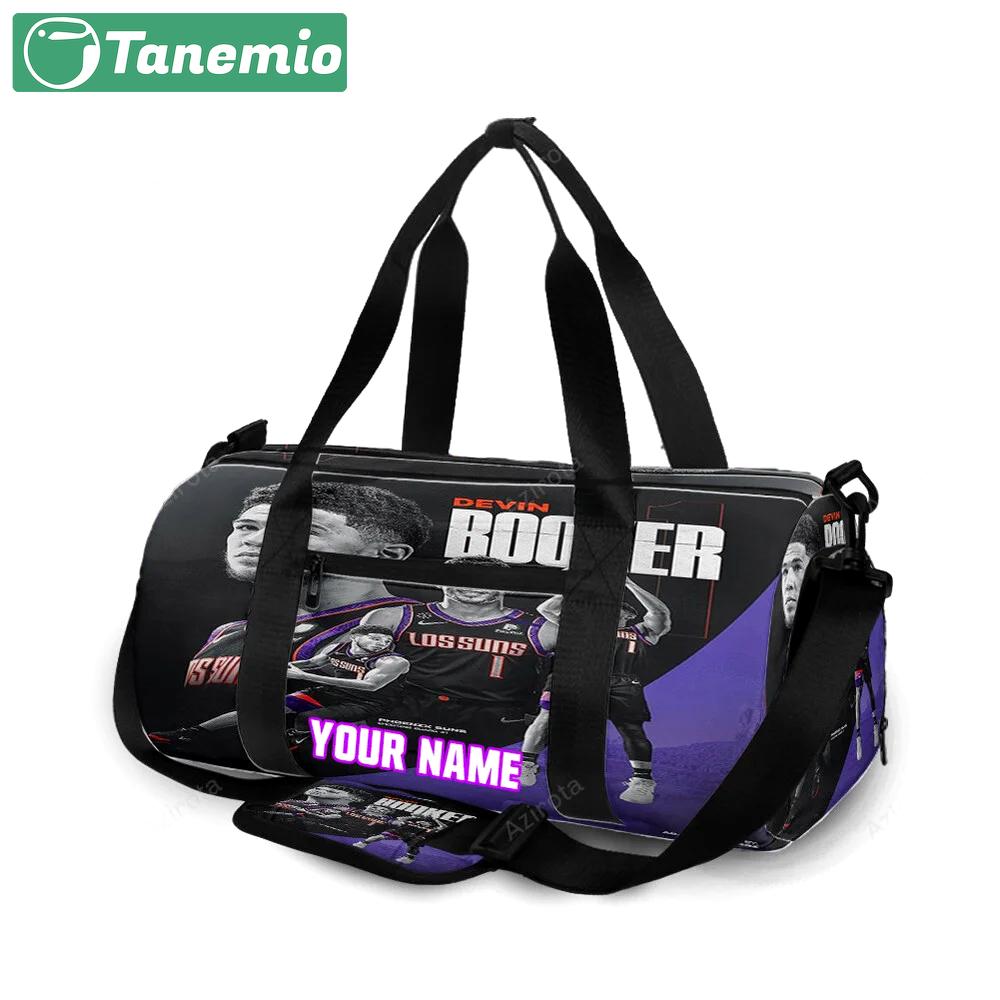 Phoenix suns devin booker 1 v2 personalized name travel bag gym bag 2237 Travel Bag