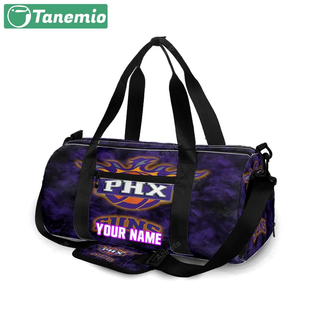 Phoenix suns emblem v7 personalized name travel bag gym bag 2341 Travel Bag