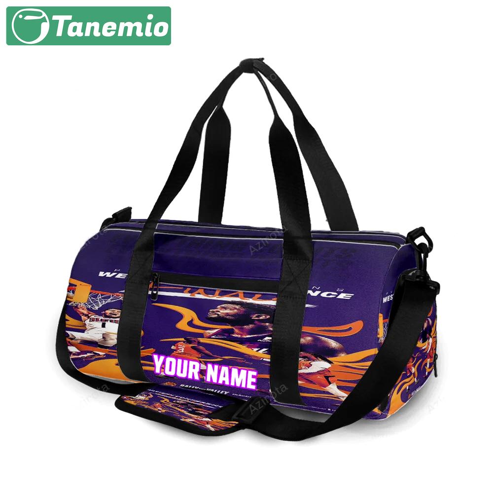 Phoenix suns team v5 personalized name travel bag gym bag 2396 Travel Bag