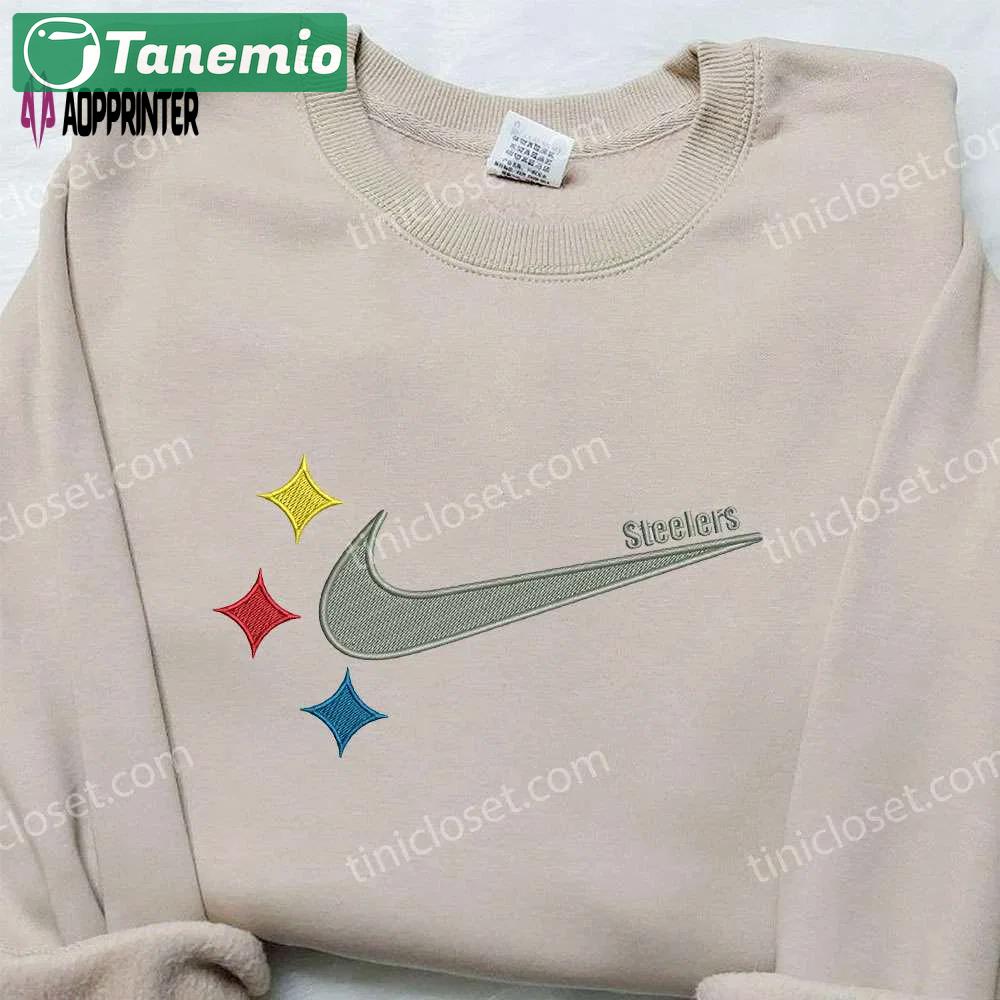 Pittsburgh steelers x nike embroidered sweatshirt – nfl sport shirt Embroidered Shirt